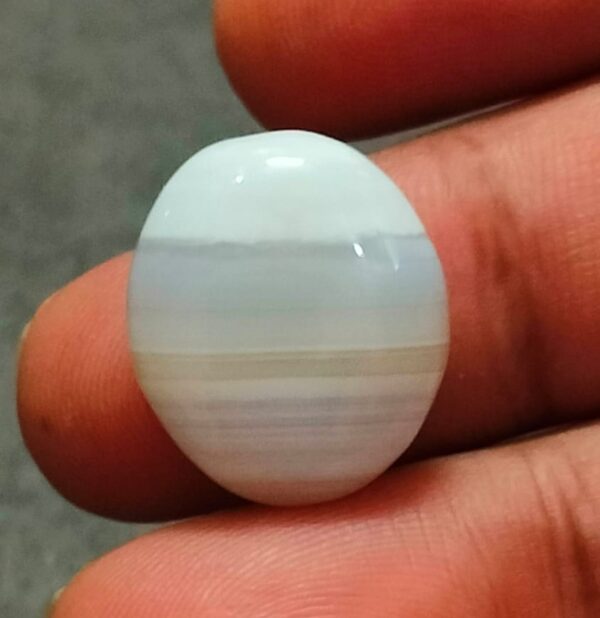 Sulemani Hakik Stone(सुलेमानी हकीक स्टोन) , Weight- 21.70 carat