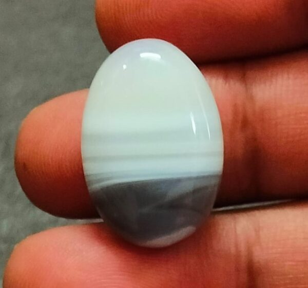 Sulemani Hakik Stone(सुलेमानी हकीक स्टोन) , Weight- 23.80 carat