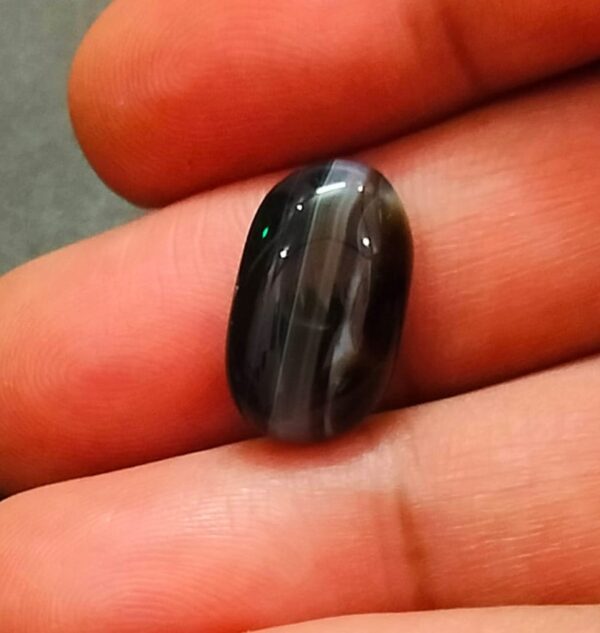 Sulemani Hakik Stone(सुलेमानी हकीक स्टोन) , Weight- 9.45 carat