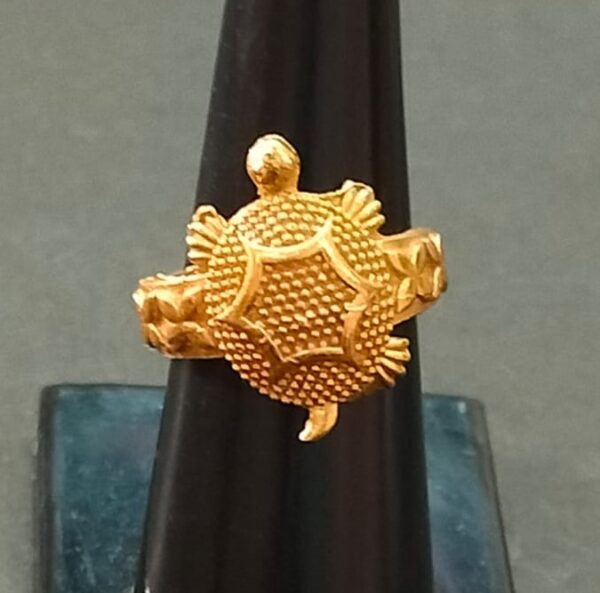 Designer Meru Ring Brass(मेरु रिंग), Size standard