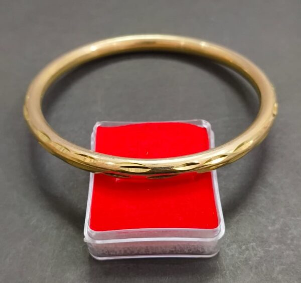 High Quality Heavy Designer Brass Kada(डिज़ाइनर ब्रास कड़ा) | Weight- 45 g | Size Diameter- 7 cm,7.5 cm