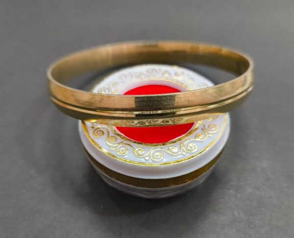 High Quality Heavy Designer Brass Kada(ब्रास कड़ा) | Weight- 41 g Size Diameter- 7.5 cm