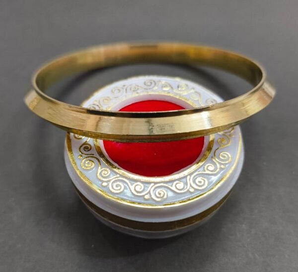 Heavy Brass Kada(ब्रास कड़ा) | Weight- 38 gm Size Diameter- 7.3 cm