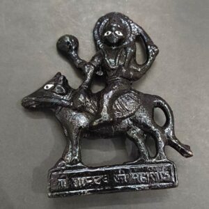 Iron Shani Dev Murti (लोहे की शनि देव मूर्ति), Size-15 cm, Weight- 360 g